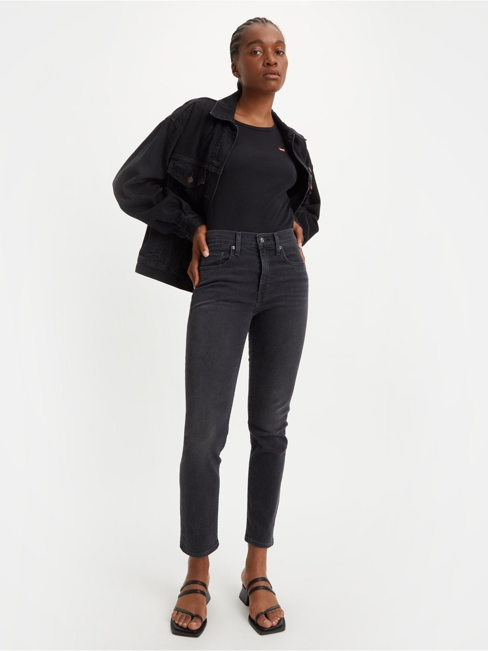 Levi’s 724 High Rise Slim Straight Jeans Never Forget 25x30